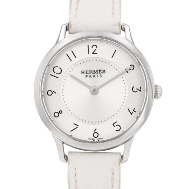 Orologio Hermès Slim in acciaio Ref: Hermès - CA2. 210  Circa 2010