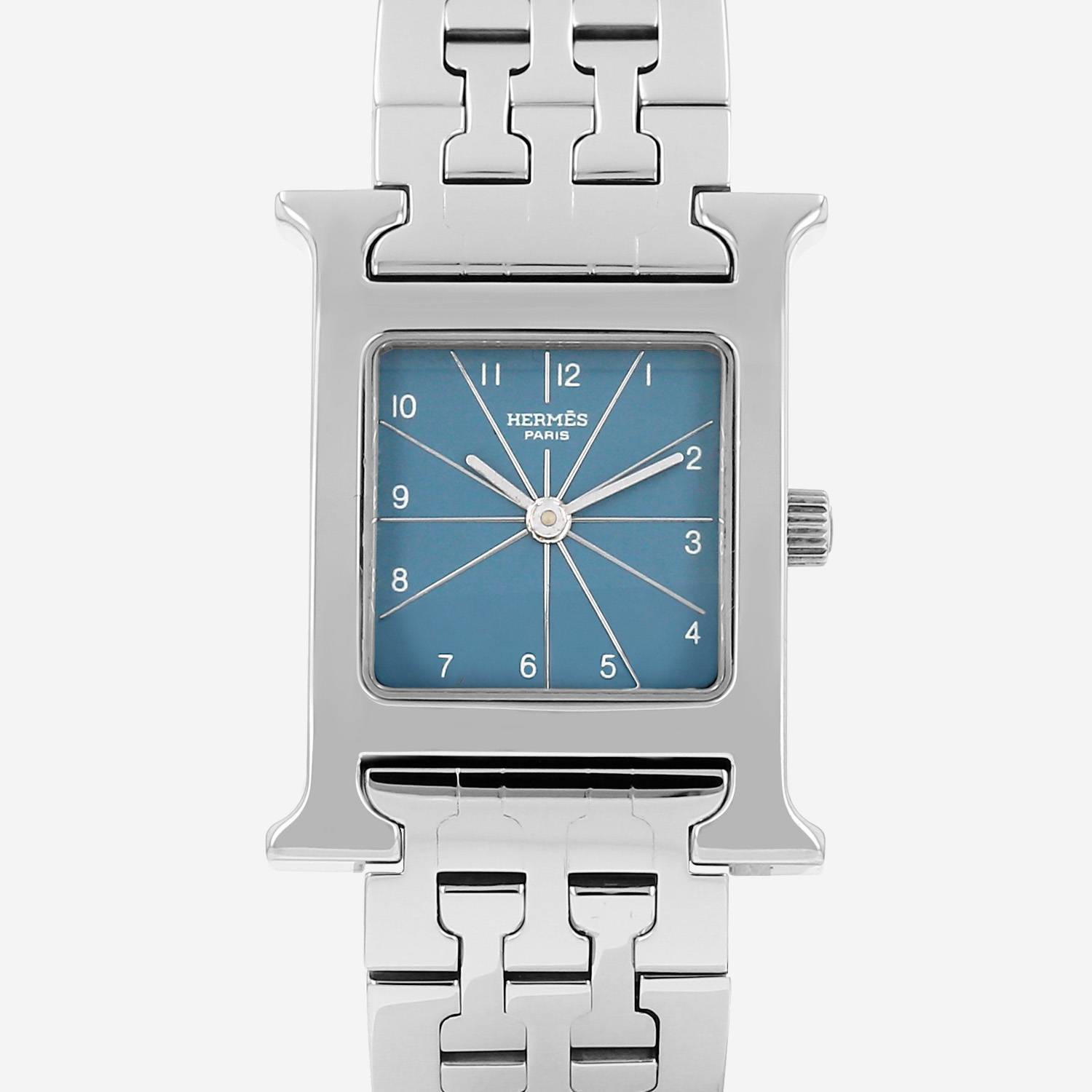 Hermès Heure H watch in steel, Ref: Hermes - HH1.210 Circa 2000