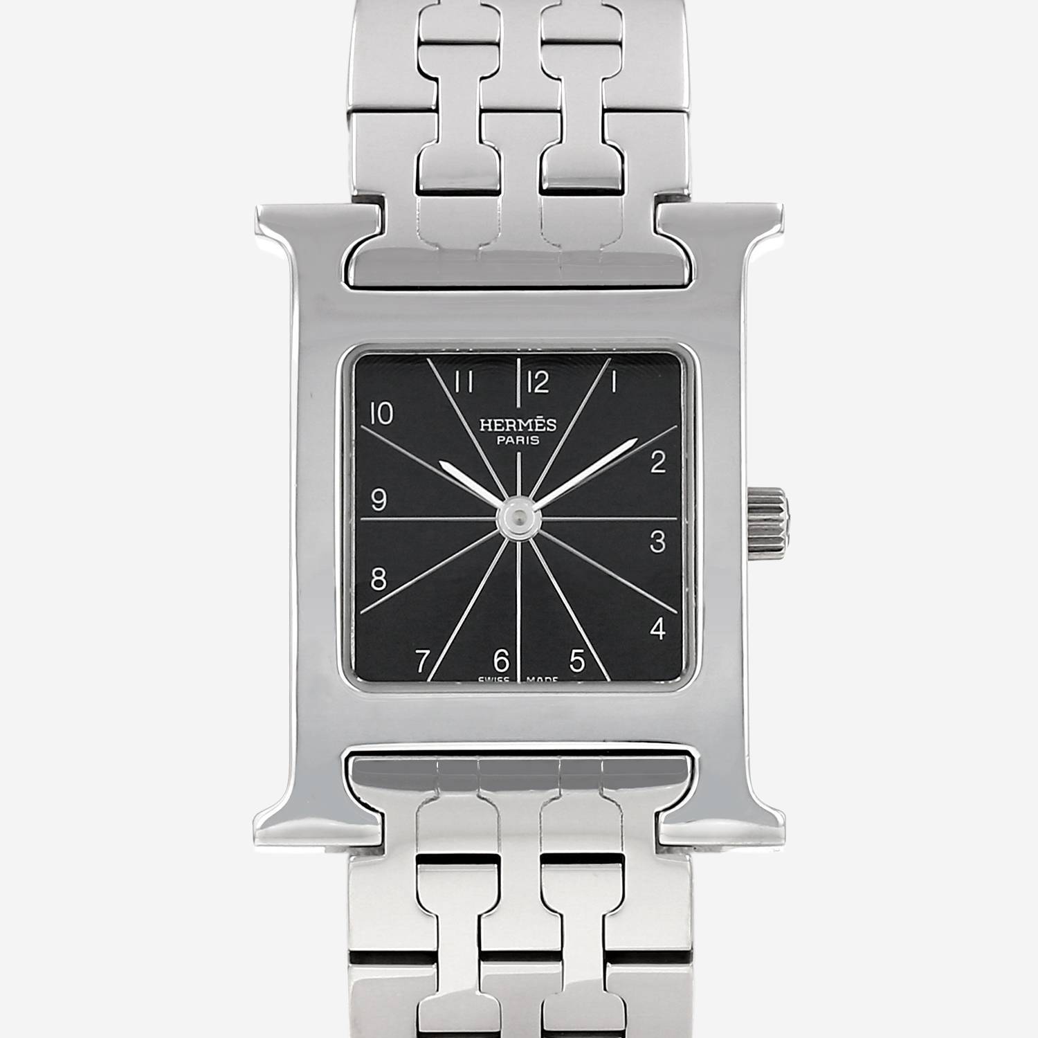 Hermès Heure H in stainless steel Ref: Hermes - HH1.210 Circa 2010