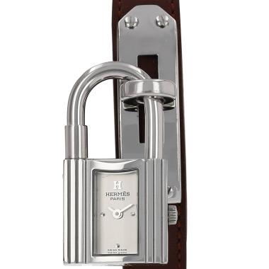 Hermès Montre Kelly  in stainless steel Ref: Hermes - KE1.210  Circa 2000