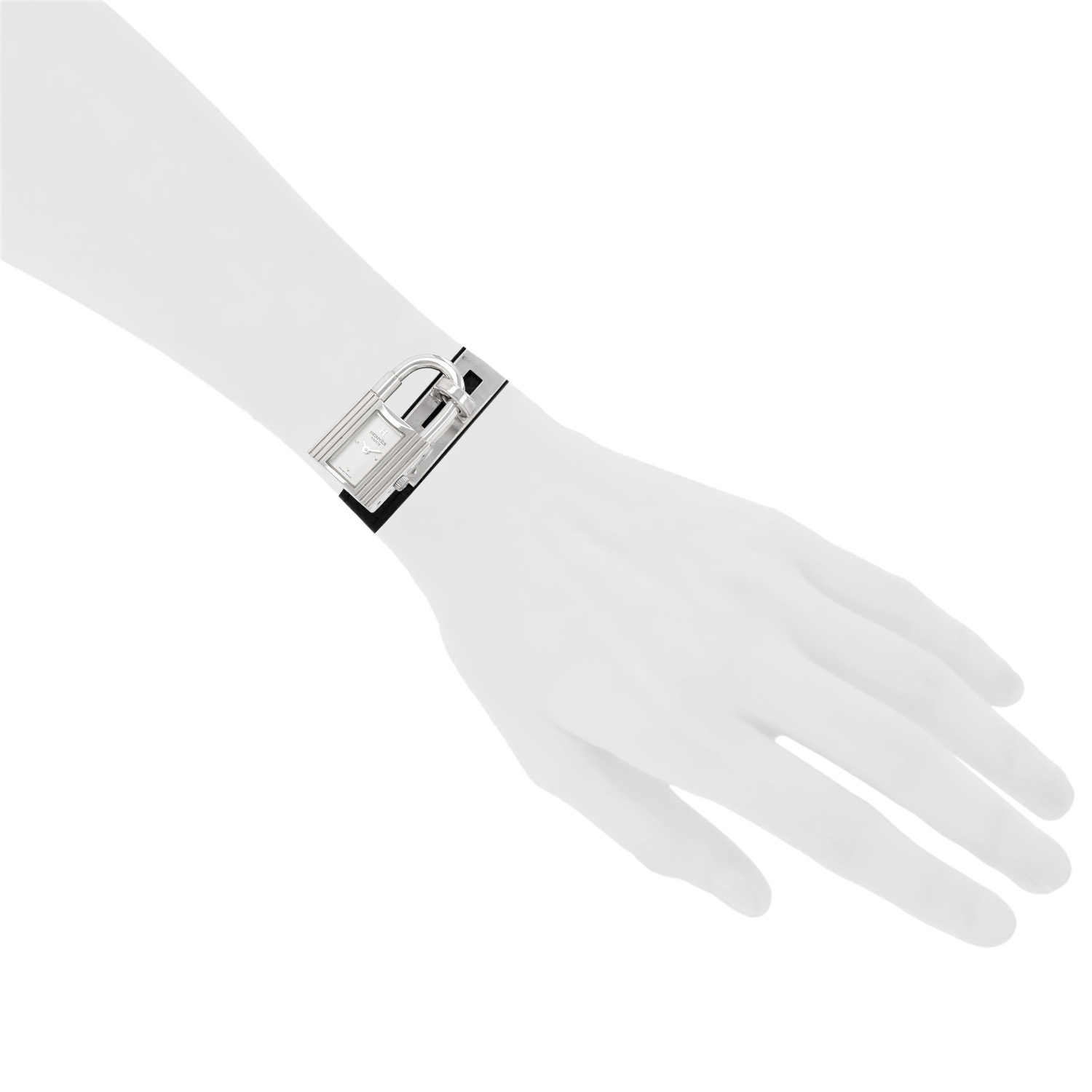 Montre Hermès Montre Kelly en acier Vers 2000 - Detail D1