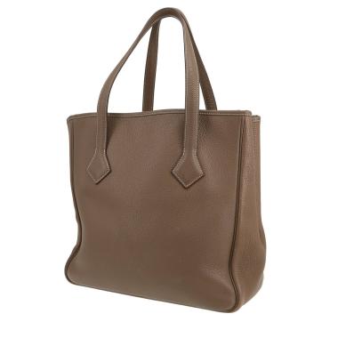 Bolso Cabás Hermès  Victoria en cuero togo marrón etoupe