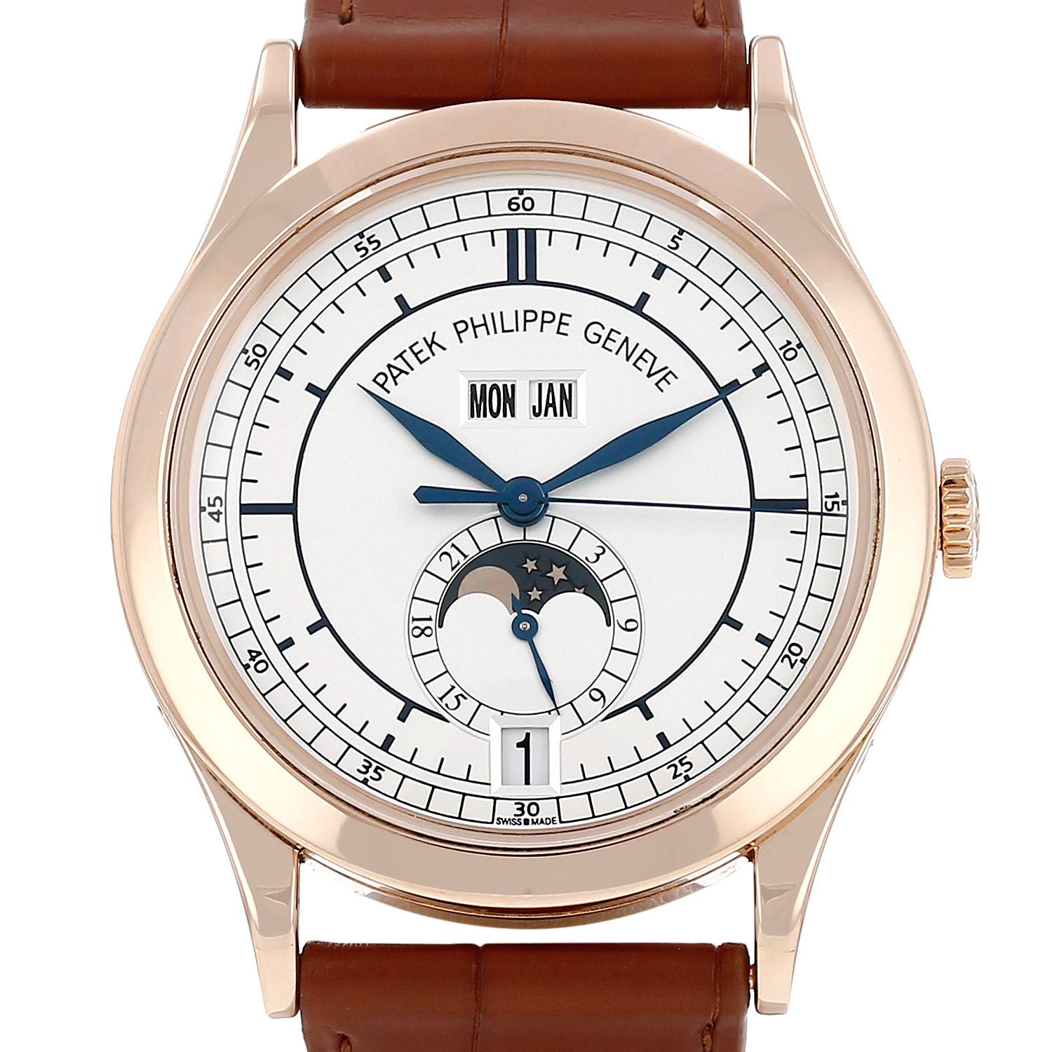 Montre Patek Philippe Annual Calendar en or rose Ref: Patek Philippe - Montre Patek Philippe Annual Calendar en or rose Ref: Patek Philippe -