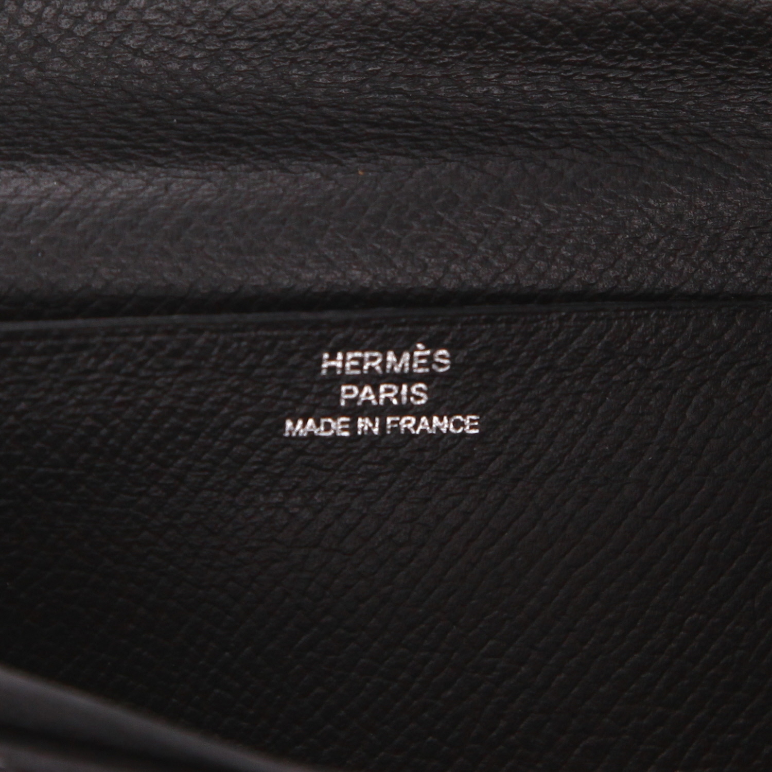 Hermès  Bearn wallet  in black epsom leather - Detail D2