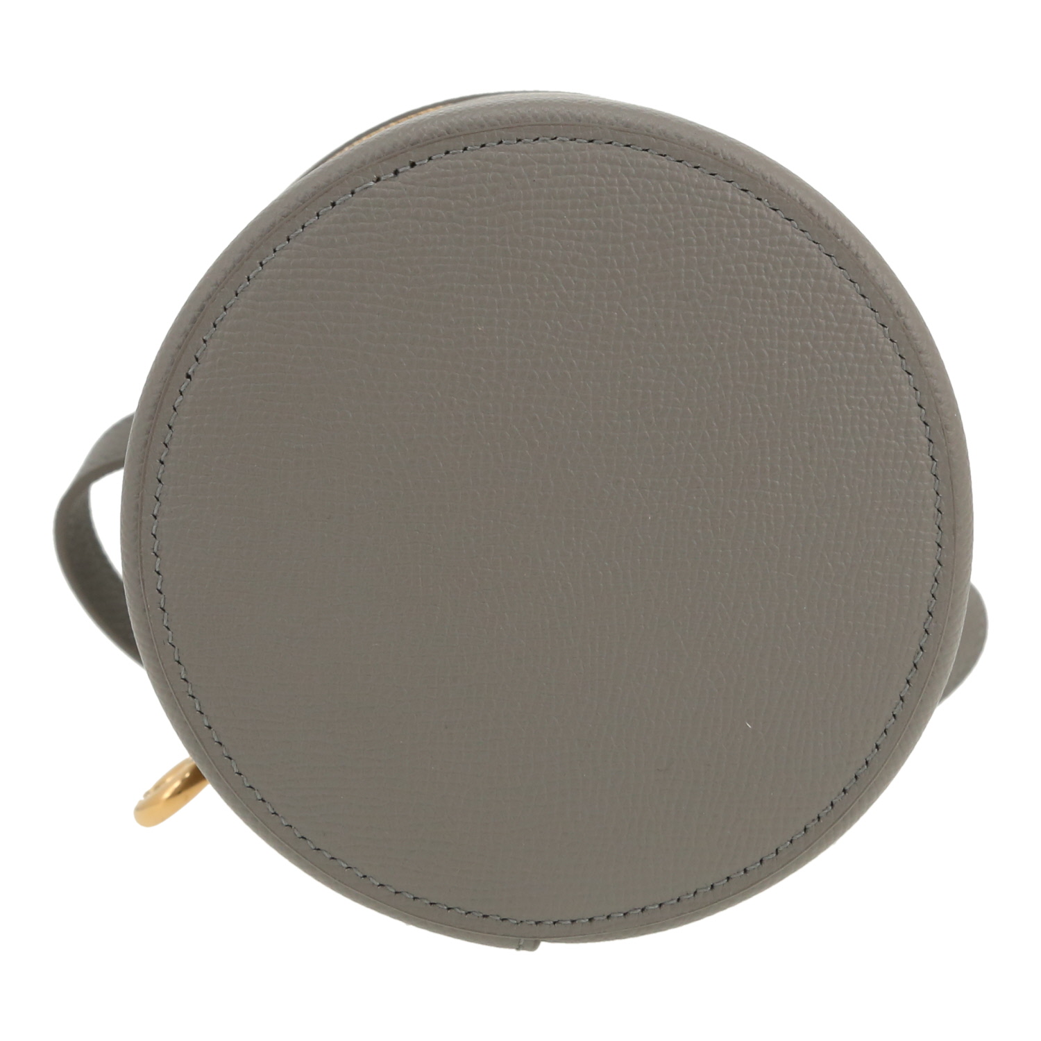 Bolso de mano Loro Piana  Extra Case en cuero granulado gris - Detail D1