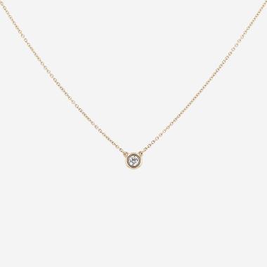 Collier Tiffany & Co Diamonds By The Yard en or rose et diamant