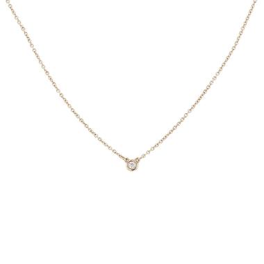 Collar Tiffany & Co Diamonds By The Yard de oro rosa y diamante