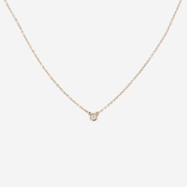 Collier Tiffany & Co Diamonds By The Yard en or rose et diamant