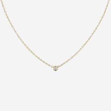 Collier Tiffany & Co Diamonds By The Yard en or jaune et diamant