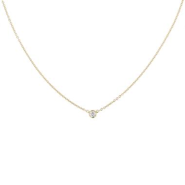 Collana Tiffany & Co Diamonds By The Yard in oro giallo e diamante