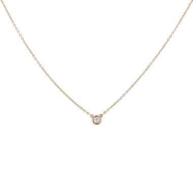 Collier Tiffany & Co Diamonds By The Yard en or rose et diamant