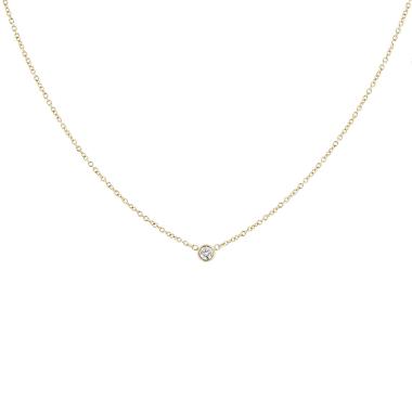 Collana Tiffany & Co Diamonds By The Yard in oro giallo e diamante