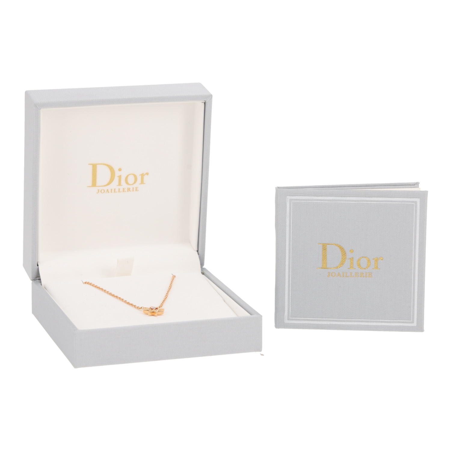 Dior Étoile des Vents necklace in pink gold and diamond - Detail D2
