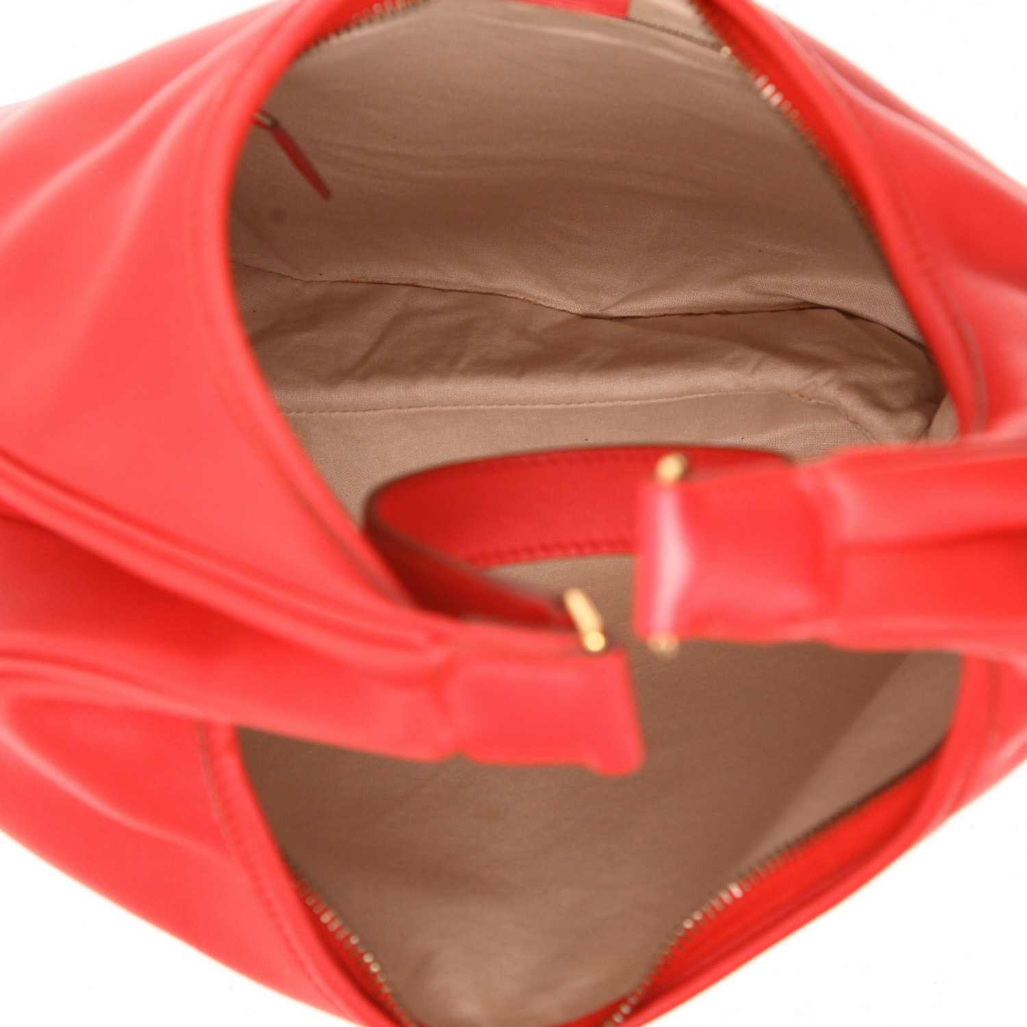 Hermès  Goa handbag  in red togo leather - Detail D3