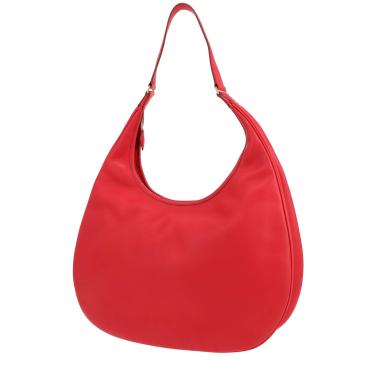 Bolso de mano Hermès  Goa en cuero togo rojo