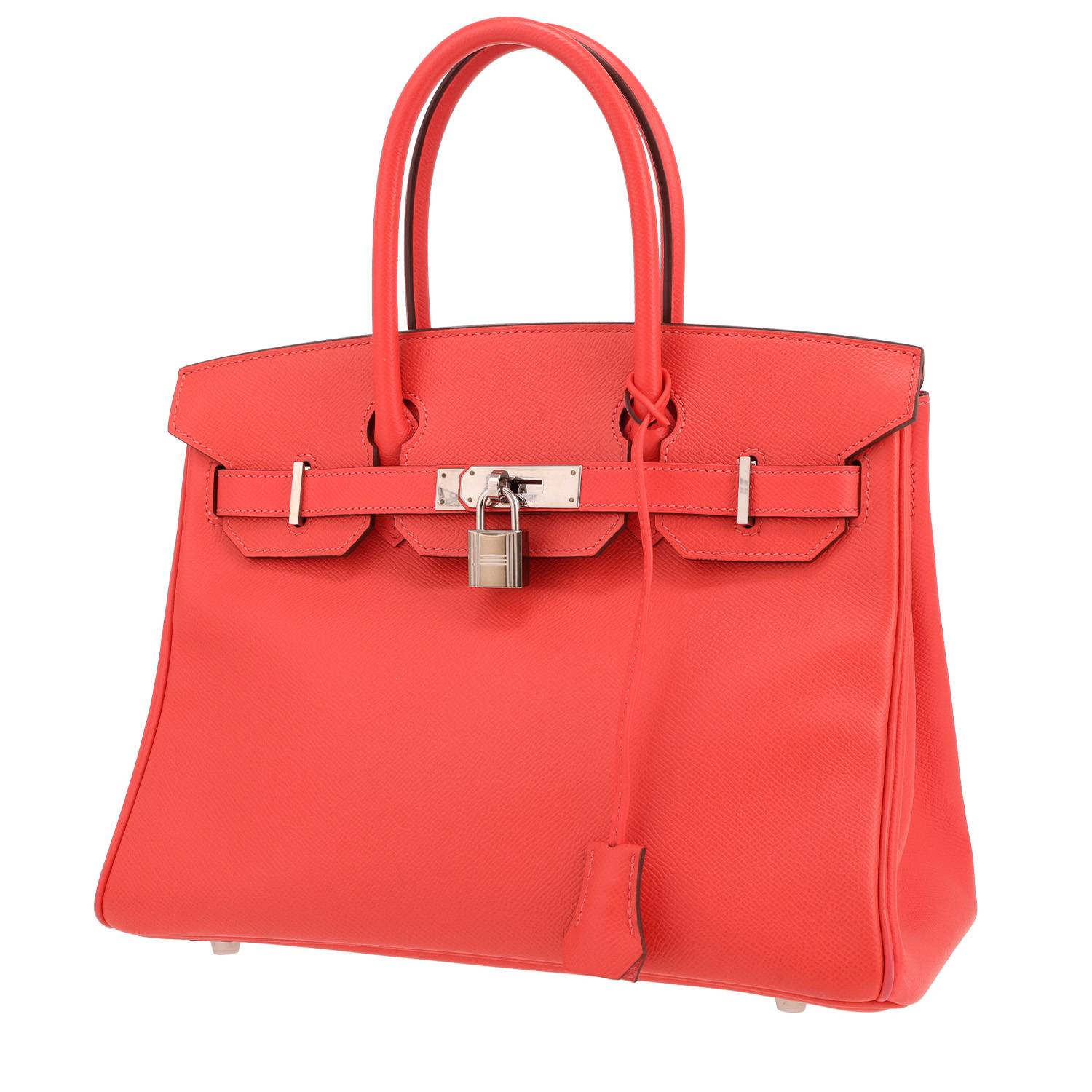 Hermès Birkin 30 Rose Jaipur Epsom – Sac occasion Hermès Birkin 30 Rose Jaipur Epsom – Sac occasion