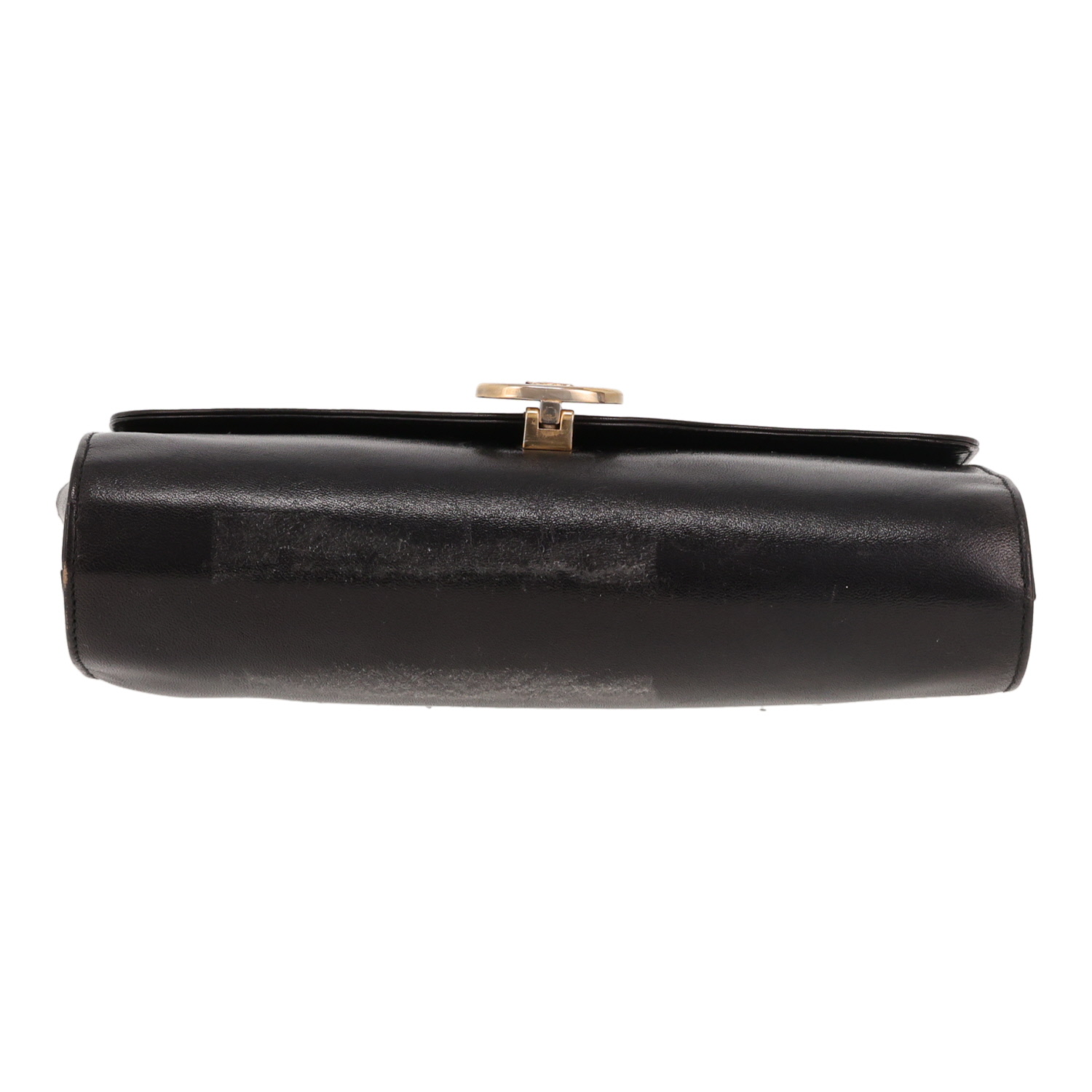 Sac bandoulière Celine  Vintage en cuir noir - Detail D1