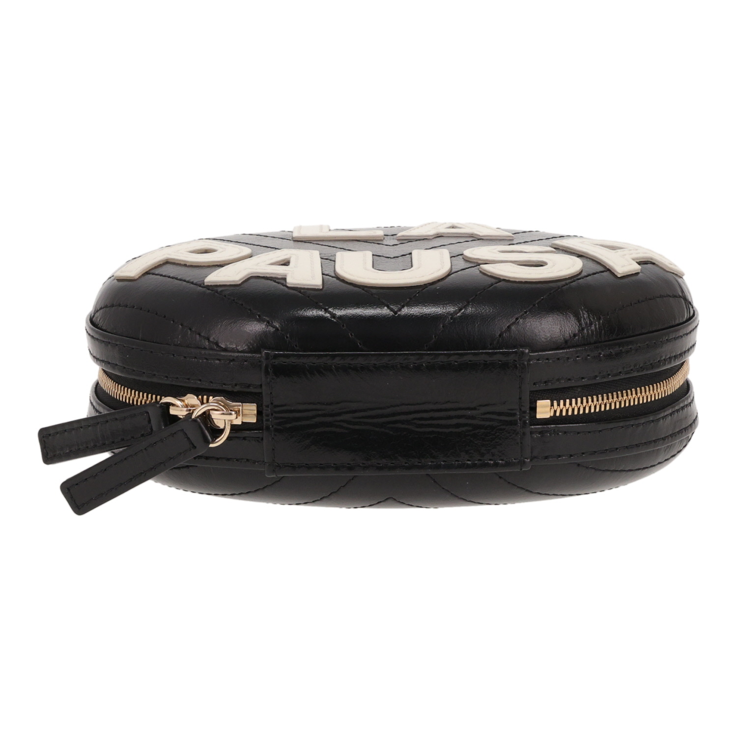 Borsettina da sera Chanel  Editions Limitées in pelle nera e bianca - Detail D1