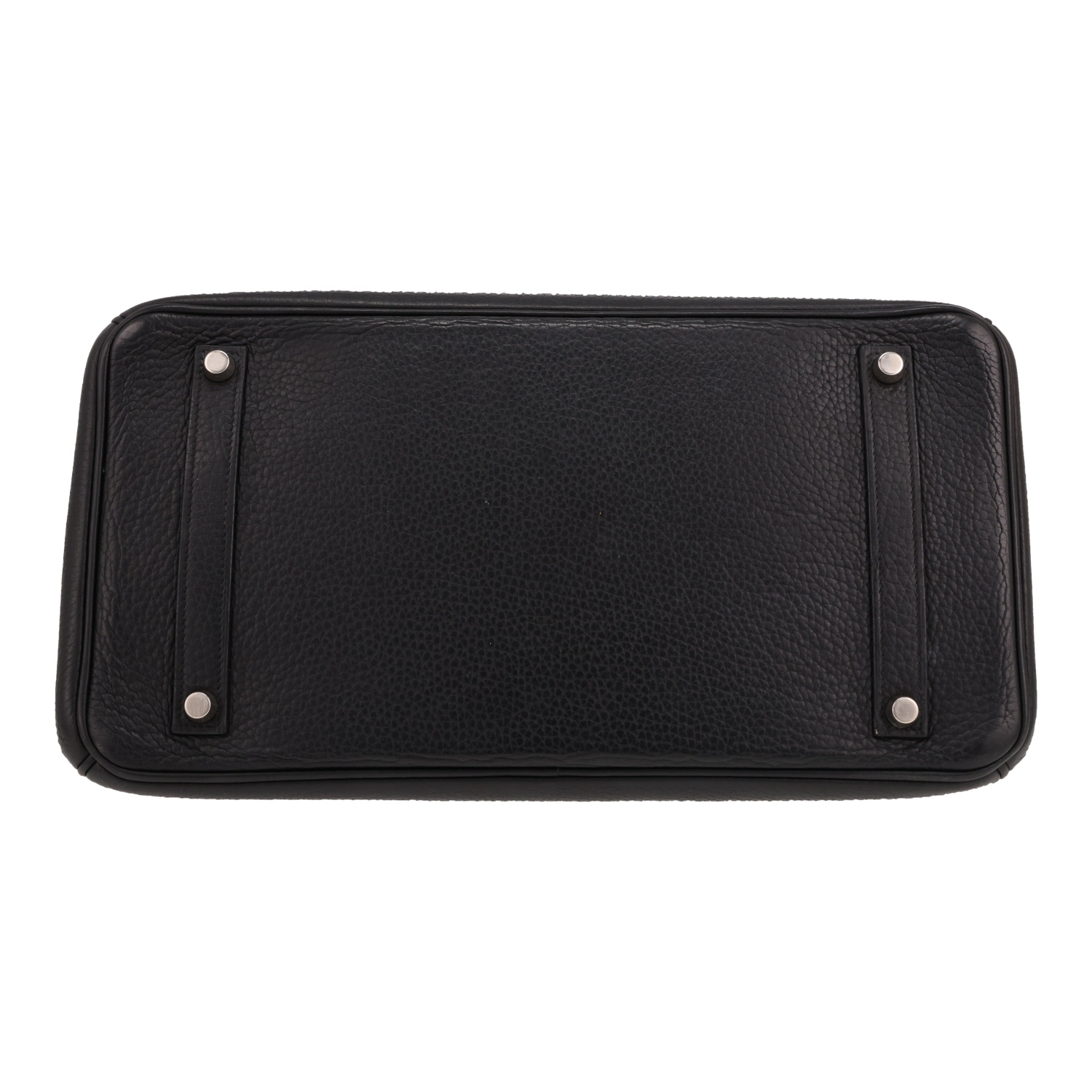 Hermès Birkin handbag, 35 cm, in Noir Togo leather - Detail D1