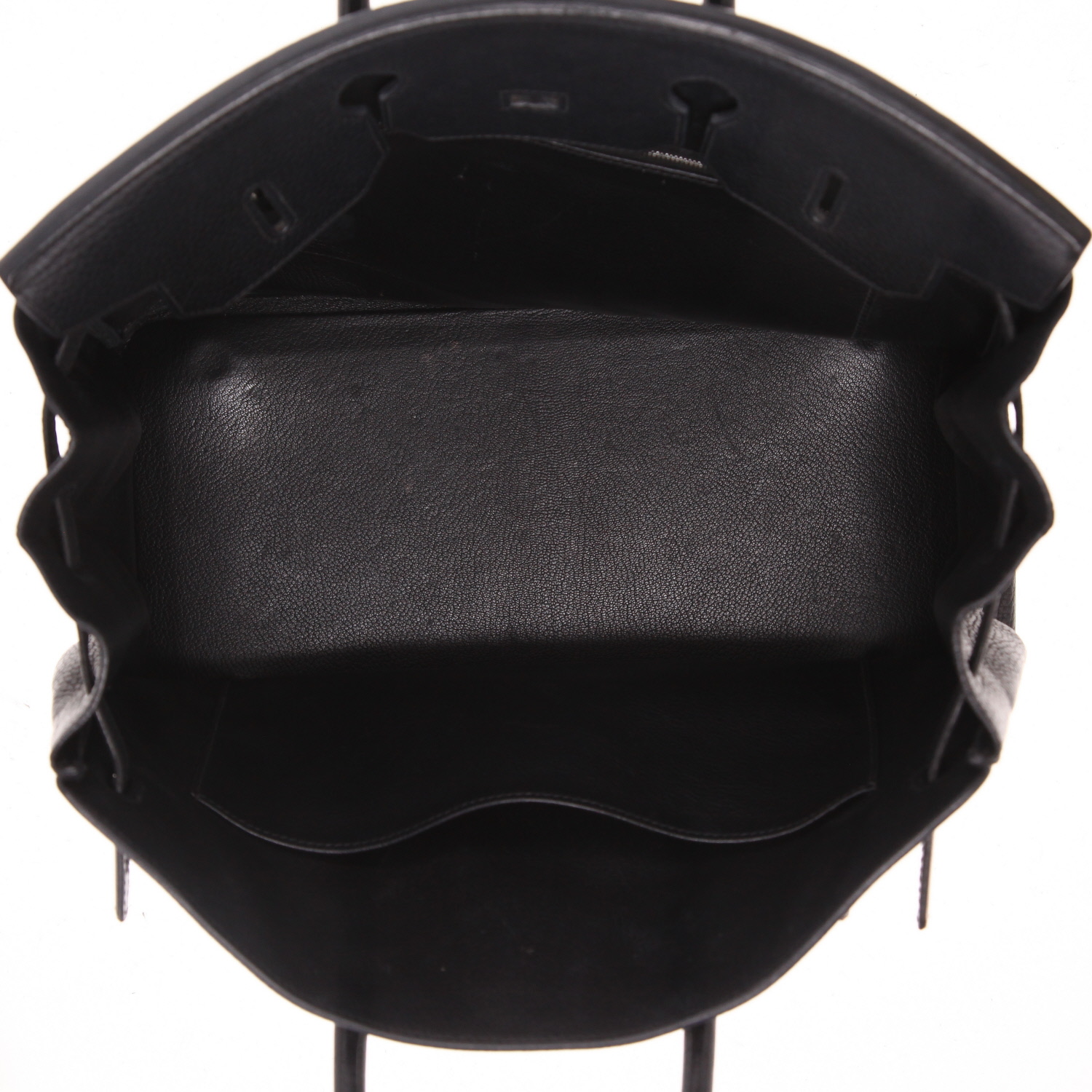 Hermès Birkin handbag, 35 cm, in Noir Togo leather - Detail D3