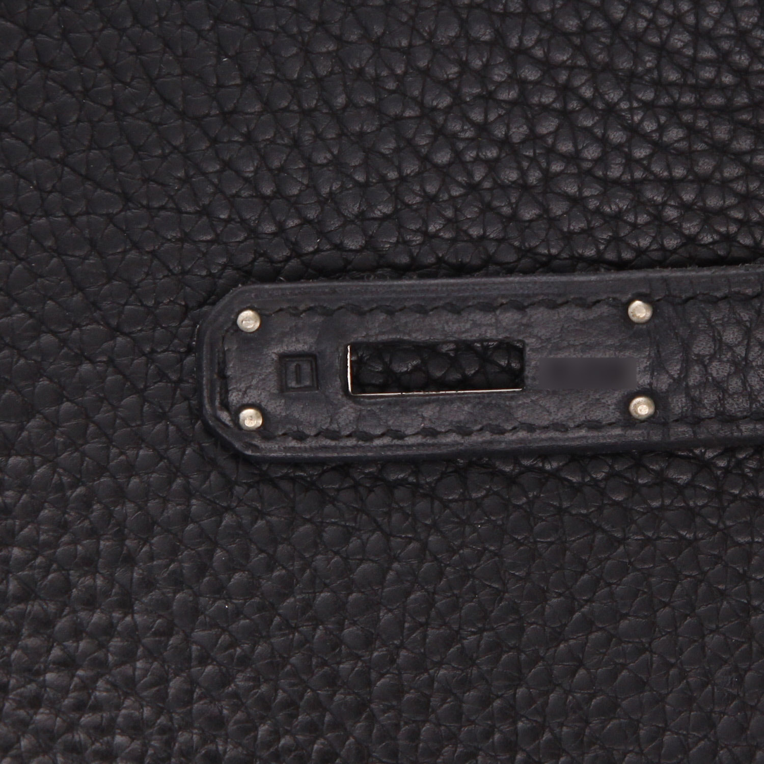 Borsa Hermès Birkin da 35 cm in pelle Togo Noir - Detail D4