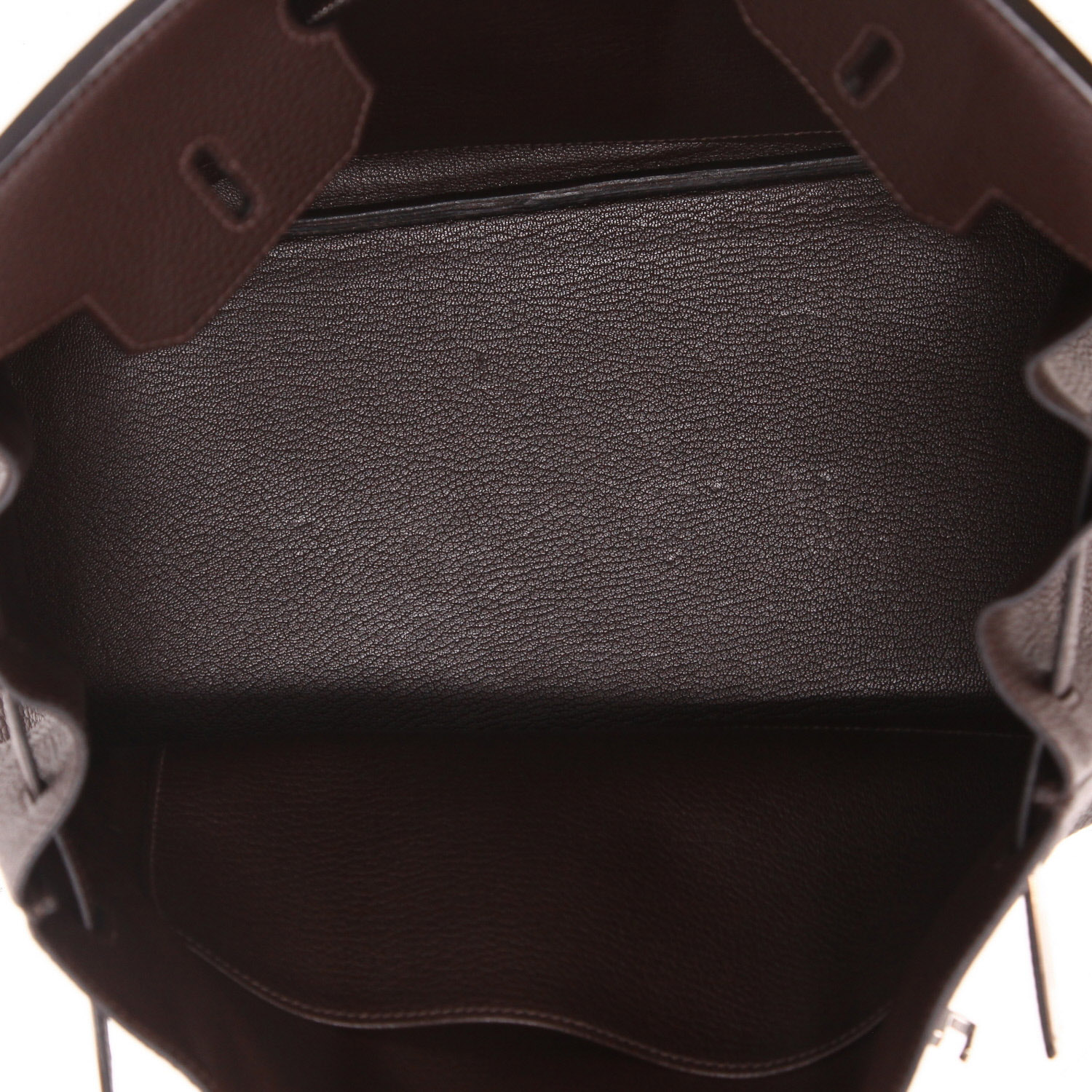 Borsa Hermès  Birkin 35 cm in pelle togo marrone - Detail D3