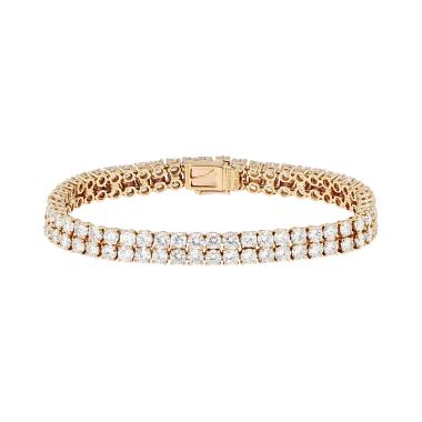 Bracelet Mauboussin  en or jaune et diamants