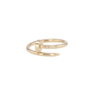 Anello Cartier Juste un clou modello piccolo in oro giallo