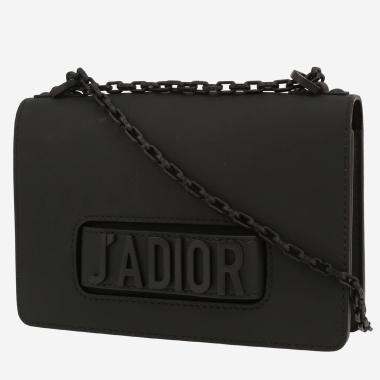 Dior  J'Adior handbag  in black leather