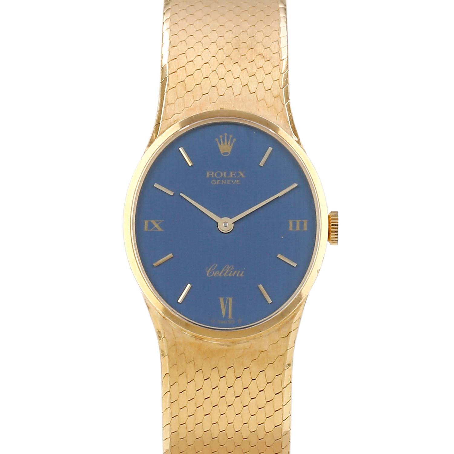 Montre Rolex Cellini en or jaune Ref: Rolex - 4063 Vers 1980