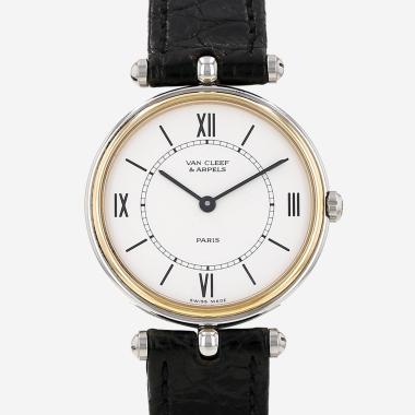 Montre Van Cleef & Arpels La Collection en or et acier