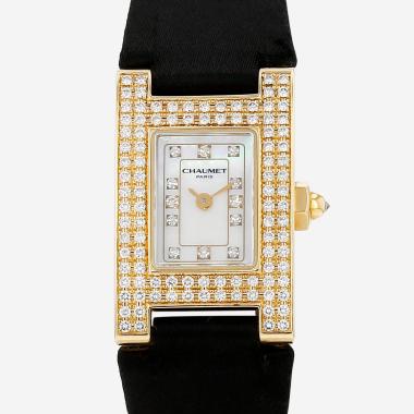 Montre Chaumet Style en or jaune Vers 2000