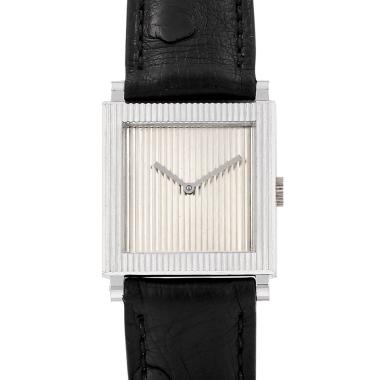 Montre Boucheron Reflet en or blanc Vers 1970