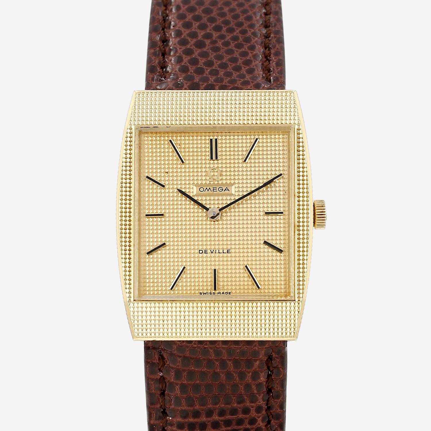 Omega De Ville watch in yellow gold, Ref: Omega - 026
