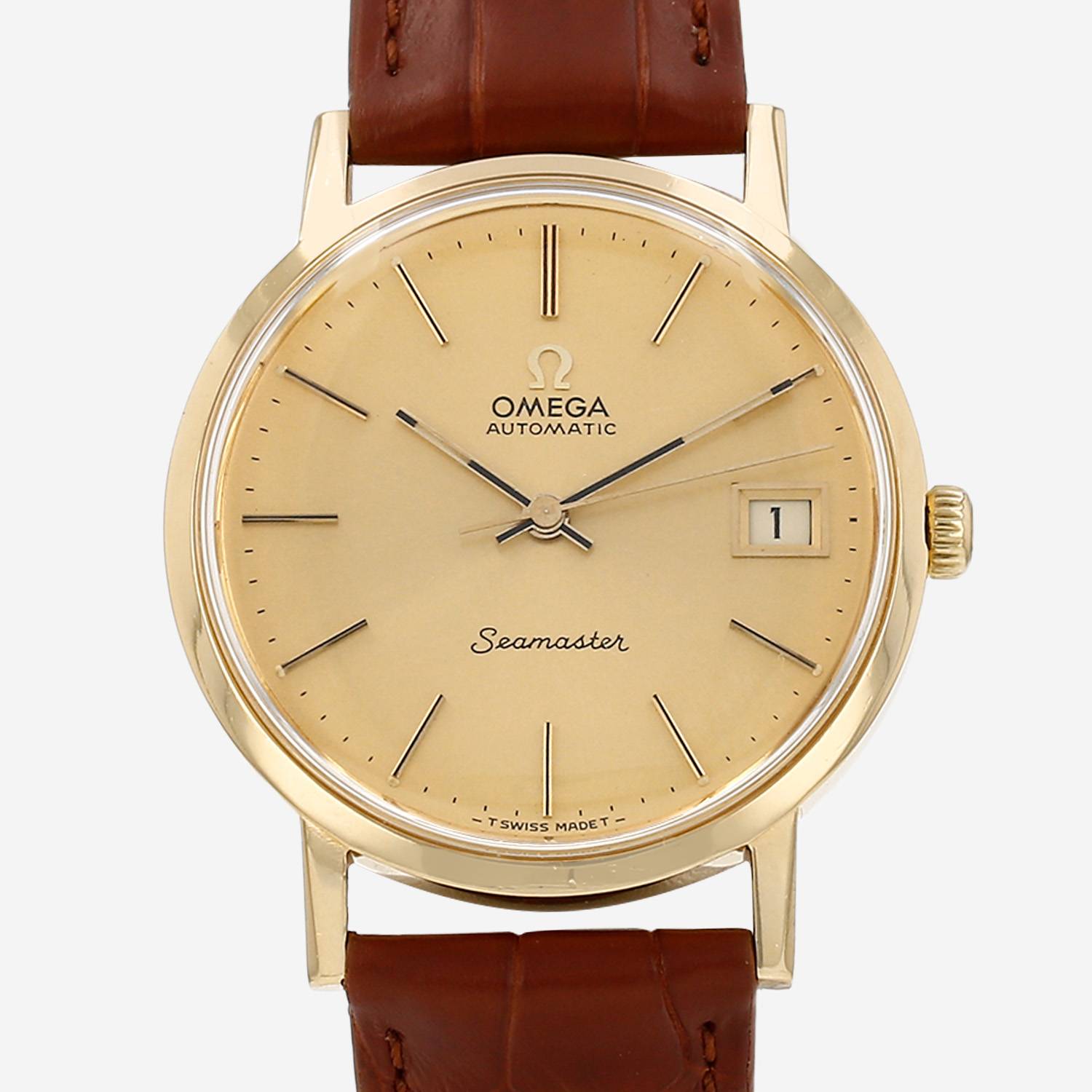 Omega Seamaster in yellow gold Ref: Omega - 1660217