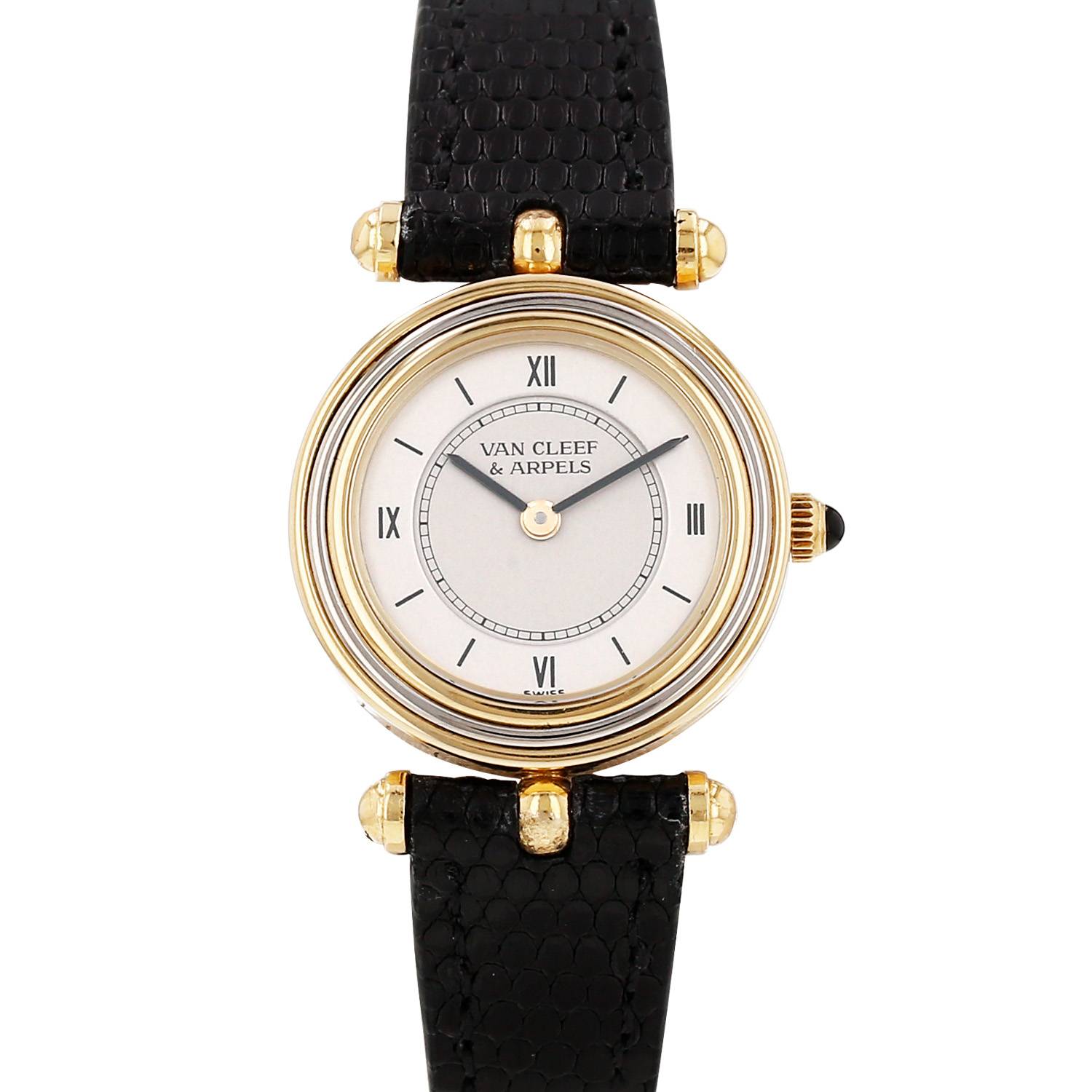 Montre Van Cleef & Arpels La Collection en or jaune Vers 1990 Montre Van Cleef & Arpels La Collection en or jaune Vers 1990