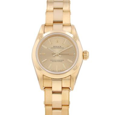 Rolex Lady Oyster Perpetual  in yellow gold Ref: Rolex - 76188  Circa 1998