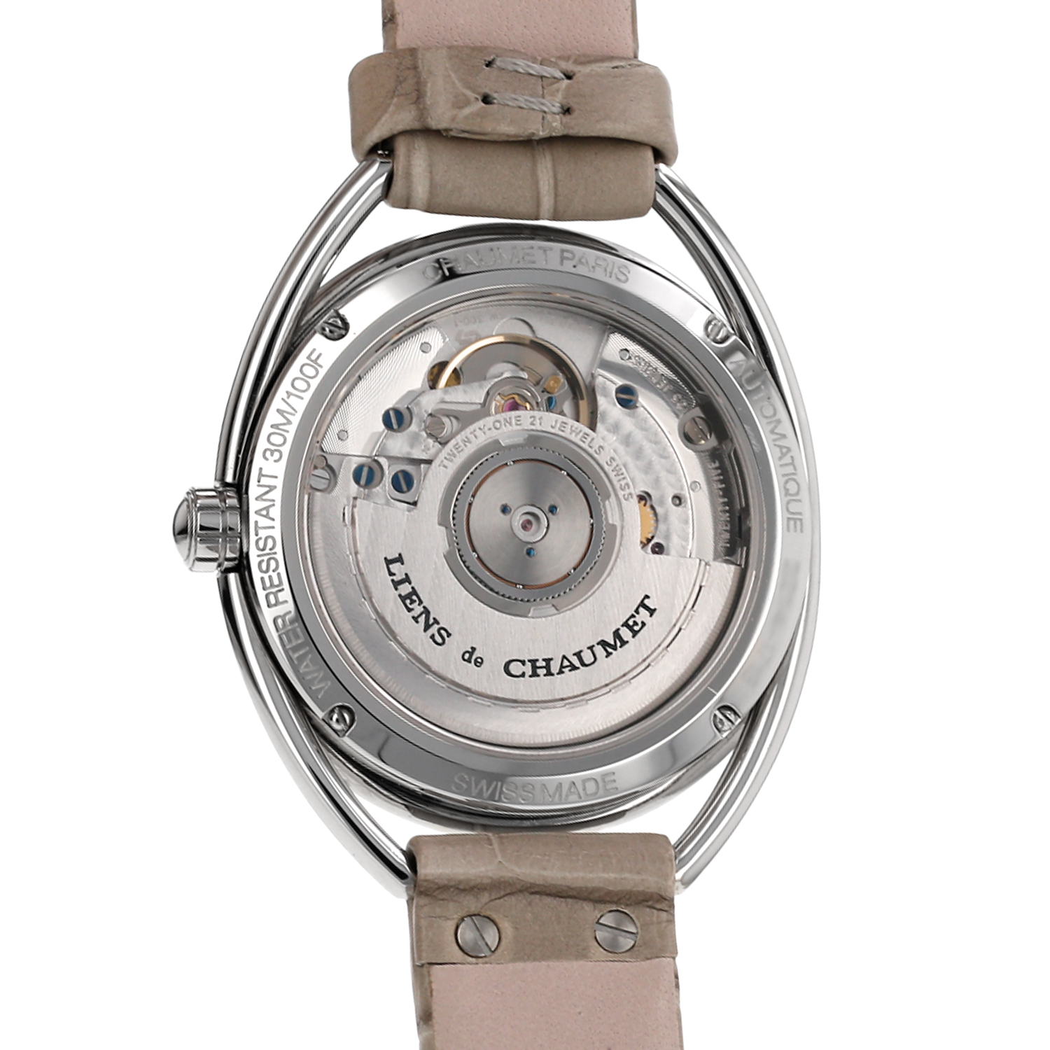 Chaumet Lien  in stainless steel Ref: Chaumet - 2214  Circa 2010 - Detail D3