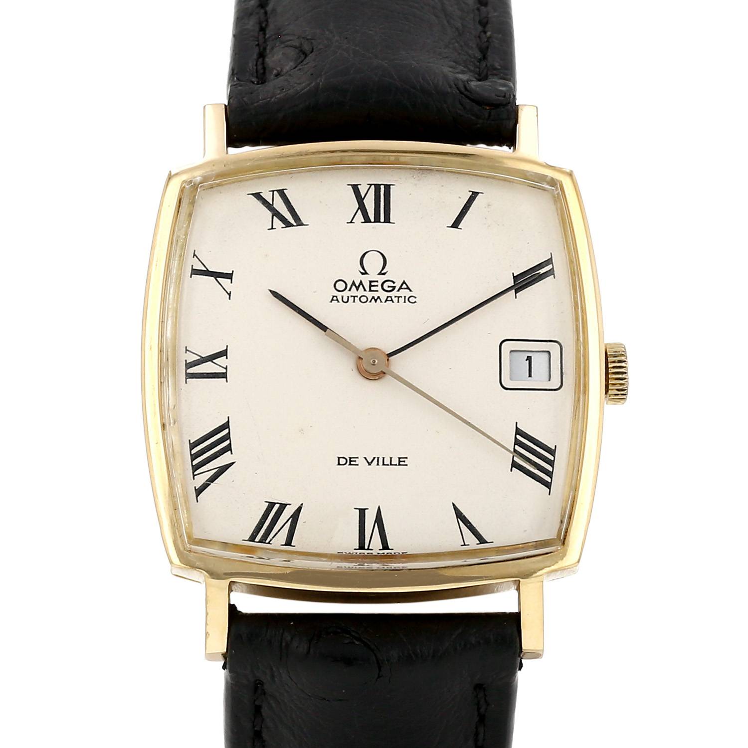 Montre Omega De Ville en or jaune Ref: Omega - 1623501 Vers 1970 Montre Omega De Ville en or jaune Ref: Omega - 1623501 Vers 1970