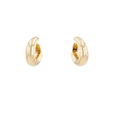 Chaumet Anneau hoop earrings in yellow gold