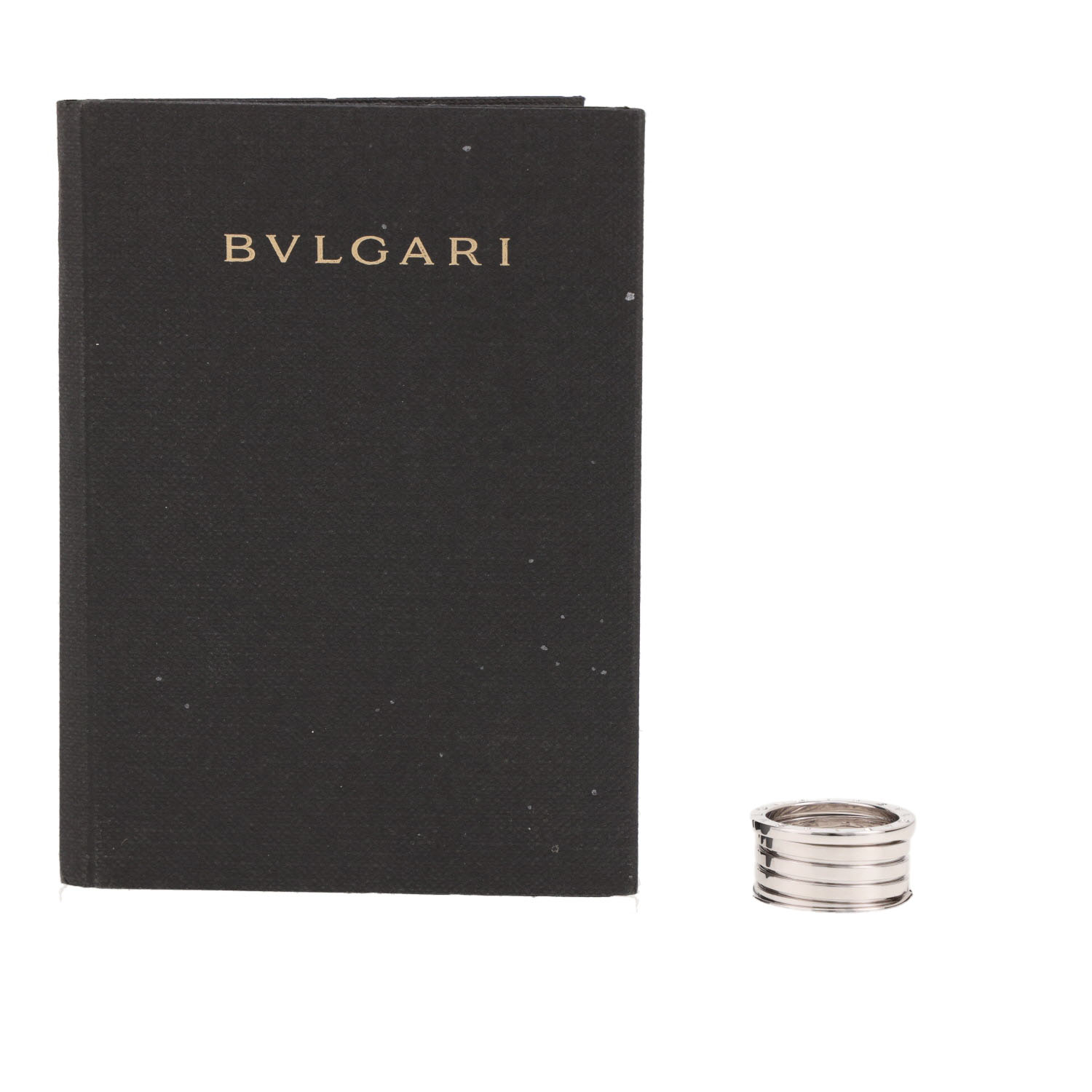 Sortija Bulgari B.Zero1 modelo grande de oro blanco - Detail D2