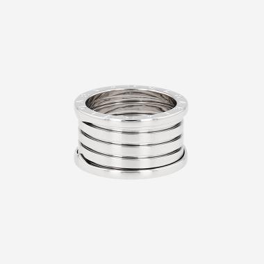 Bague Bulgari B.Zero1 grand modèle en or blanc