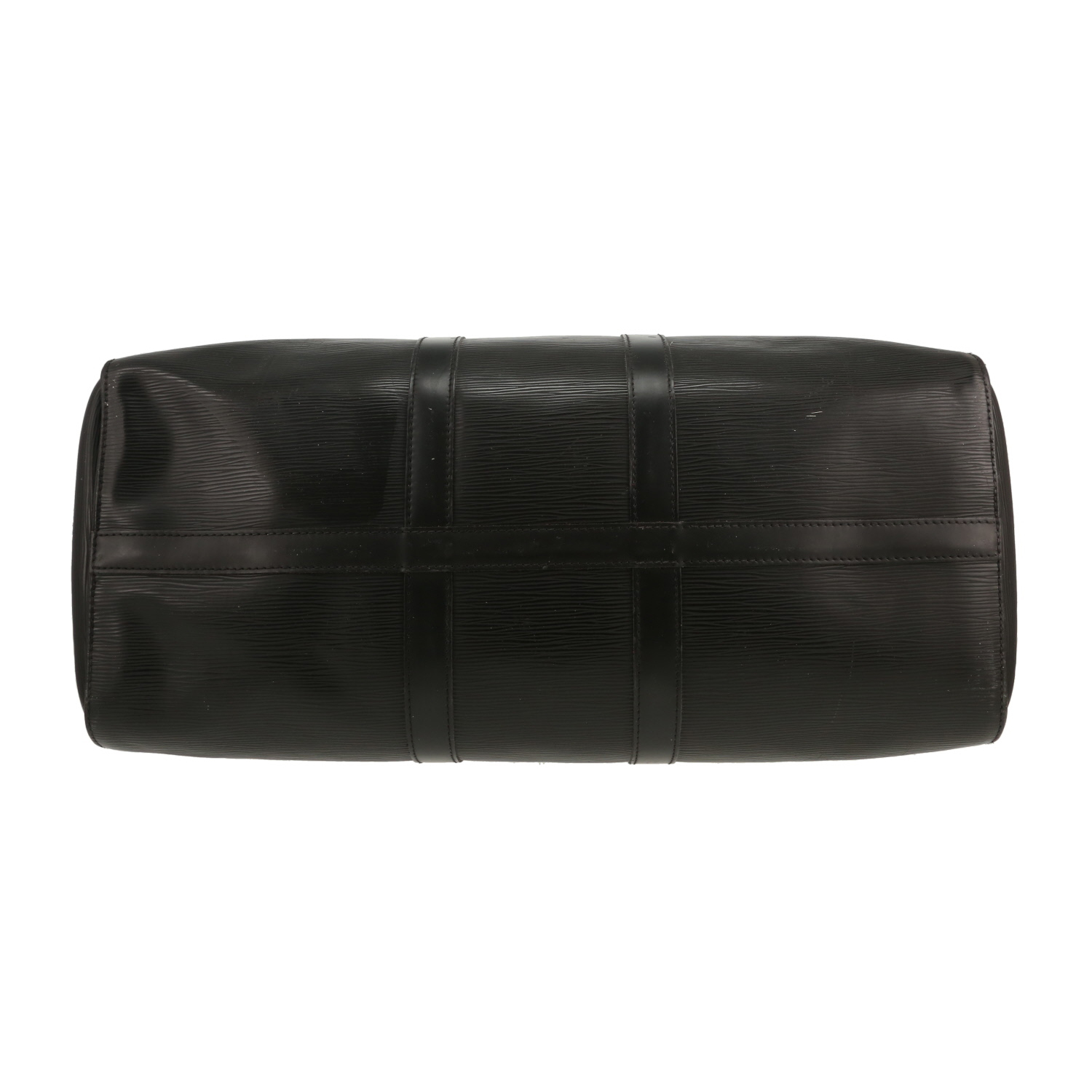 Borsa da viaggio Louis Vuitton  Keepall 45 in pelle Epi nera - Detail D1
