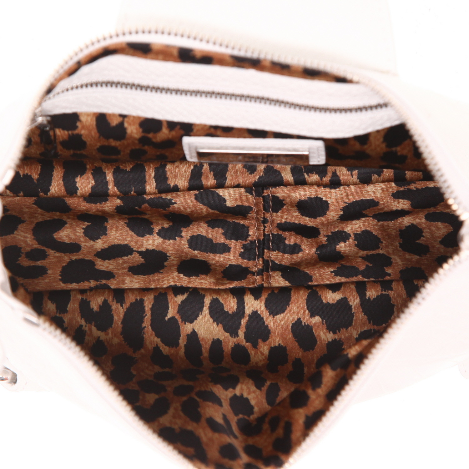 Bolso bandolera Balenciaga   en cuero blanco - Detail D3