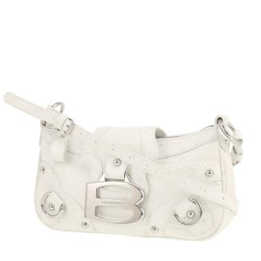 Borsa a tracolla Balenciaga   in pelle bianca