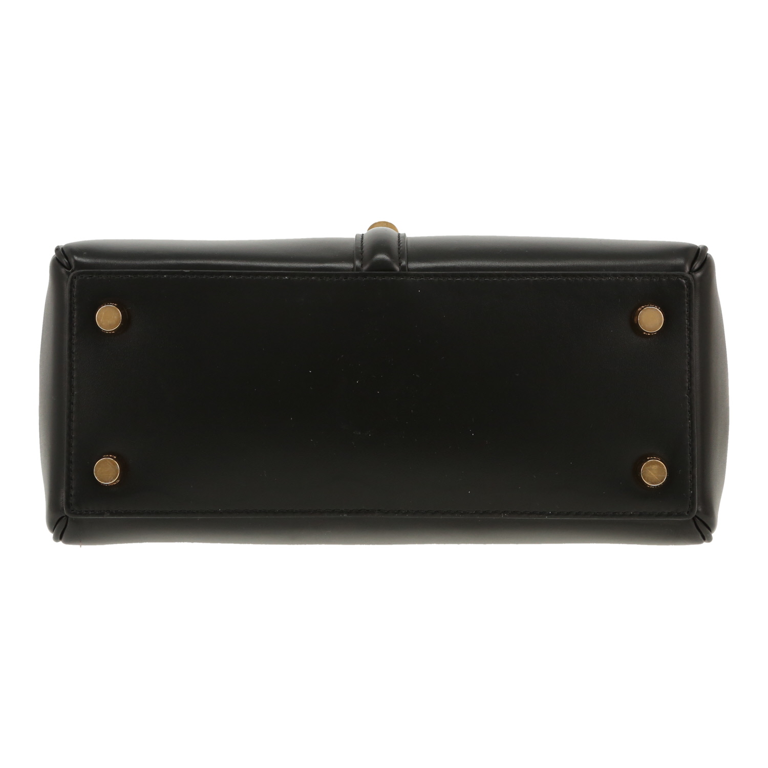 Bolso bandolera Celine  16 en cuero negro - Detail D1