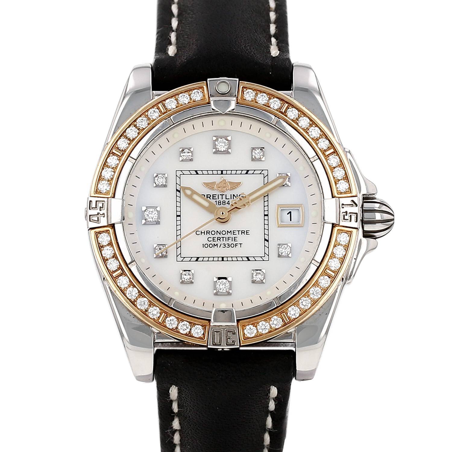 Montre Breitling Cockpit Chronomètre en or et acier Ref: Breitling -