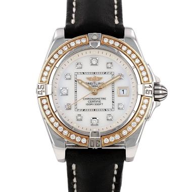 Orologio Breitling Cockpit Chronomètre in oro e acciaio Ref: Breitling - D71356  Circa 2000