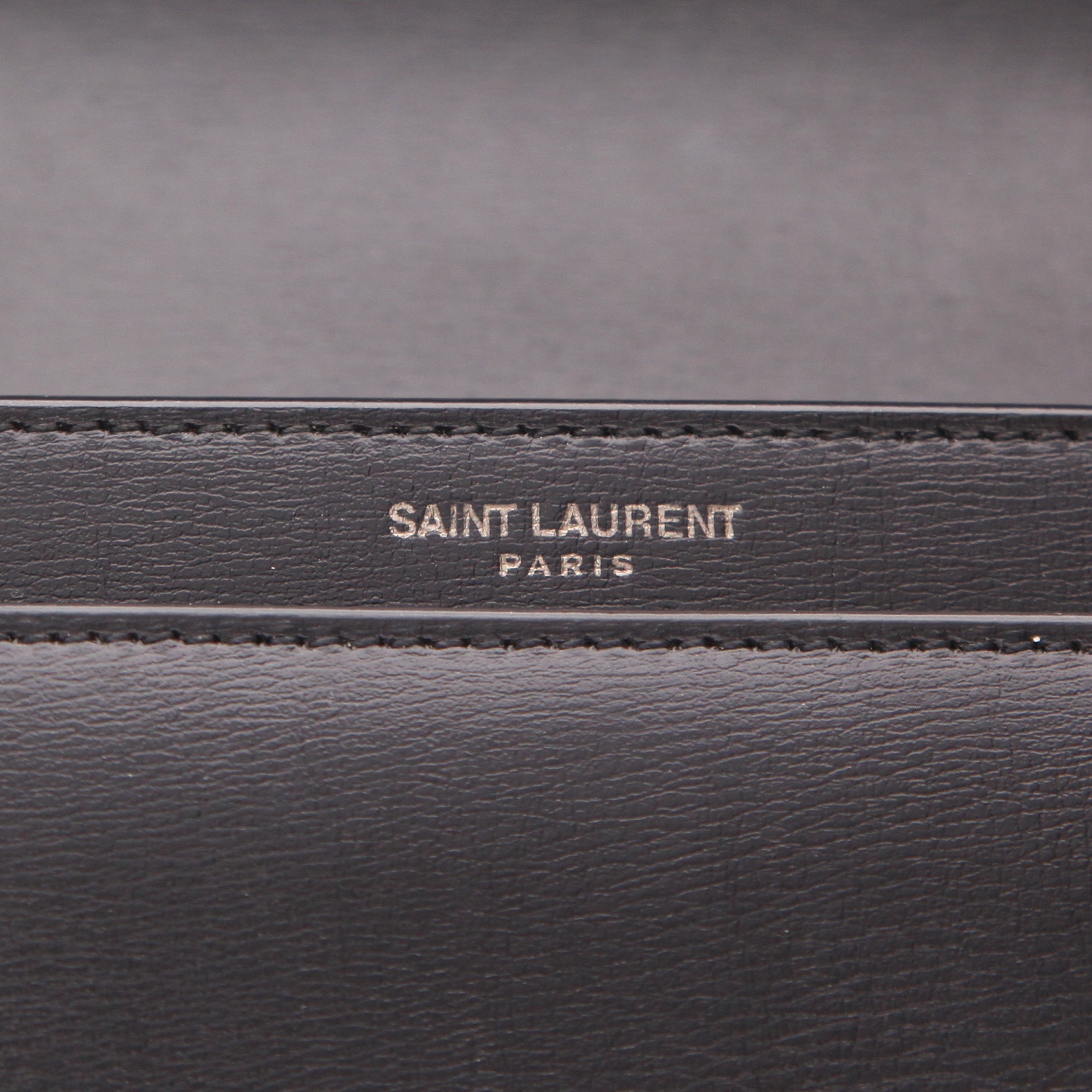 Borsa a tracolla Saint Laurent  Sunset in pelle nera - Detail D2