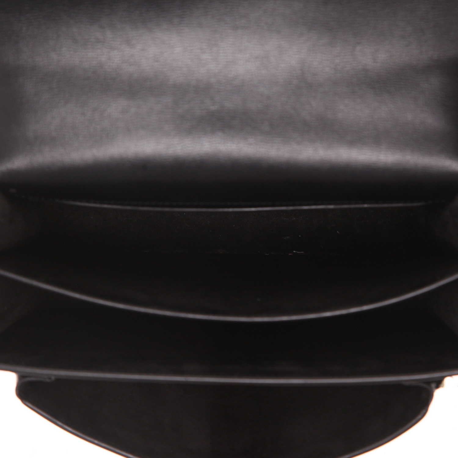 Bolso bandolera Saint Laurent  Sunset en cuero negro - Detail D3